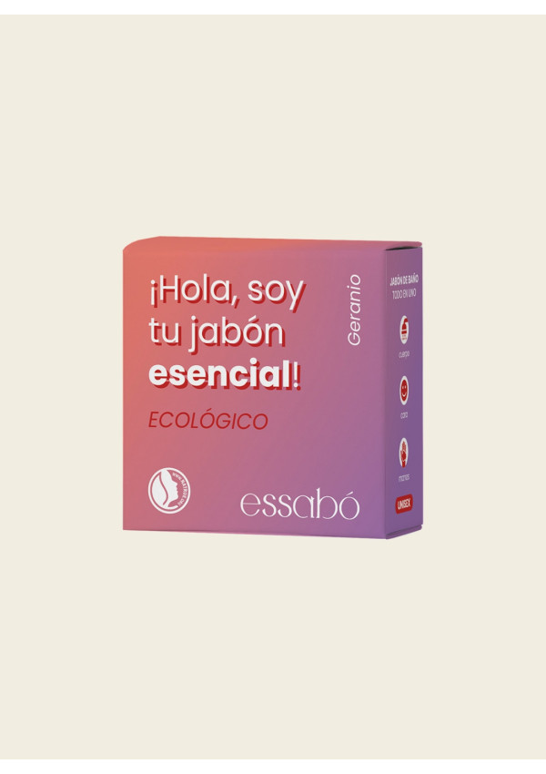 Jabón Esencial Geranio · 120 g | Essabó
