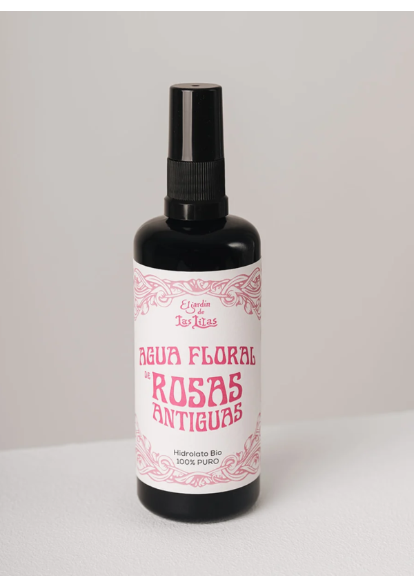 Hidrolato o agua floral de Rosas Antiguas