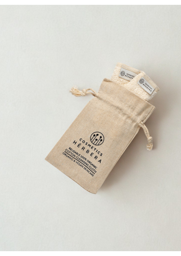 Muselinas de algodón orgánico · Cleansing Cloth | Herbera