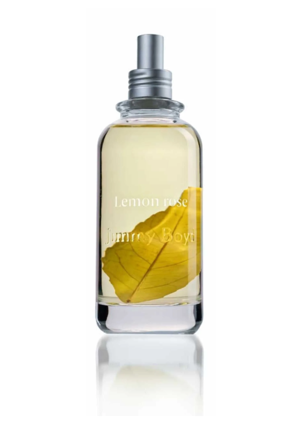Fragancia Bio Orgánica Lemon & Rose 200 ml de Jimmy Boyd, perfume natural de rosa y limón