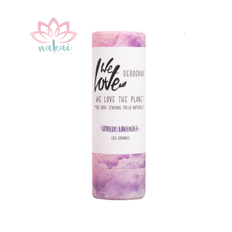We love Desodorante en barra "Lovely lavender" 65g We love Desodorante en barra "Lovely lavender" 65g