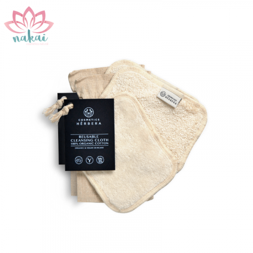 Reusable Cleansing Cloth 100% Organic Cotton