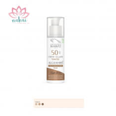 Crema Solar SPF 50 Color dorado 50 ml