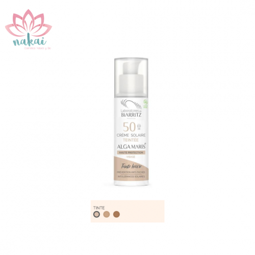 Crema Solar Facial SPF 50 Color Marfil 50 ml