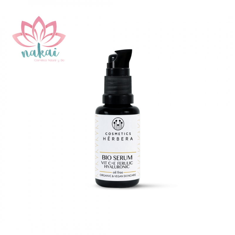 Bio Serum Vitamin C + E + Ferulic + Hyaluronic Oil Free &middot; 30 ml