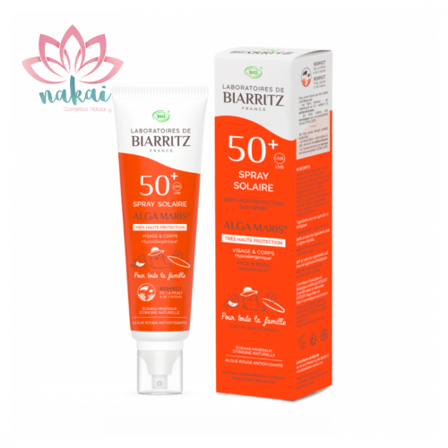 Spray protector cara & cuerpo SPF 50 Alga Maris, 150 ml.