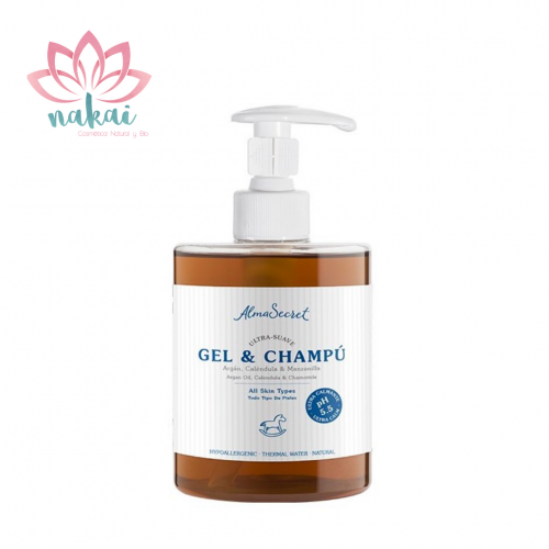 Gel Champú Ultra-Suave. PH 5.5 500ml