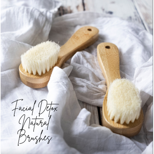 Facial Detox Natural Brushes - Cepillo facial