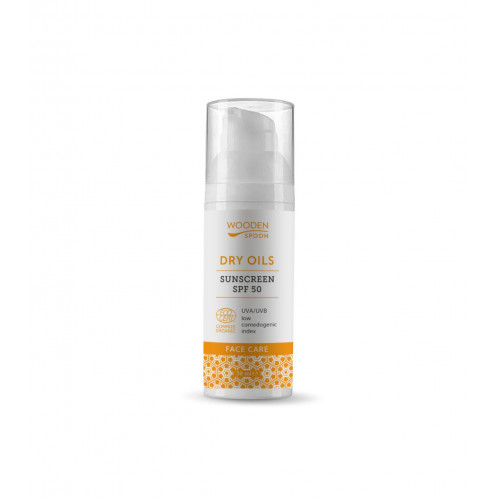 Loción Solar para el rostro “Dry oils” SPF 50 50 ml