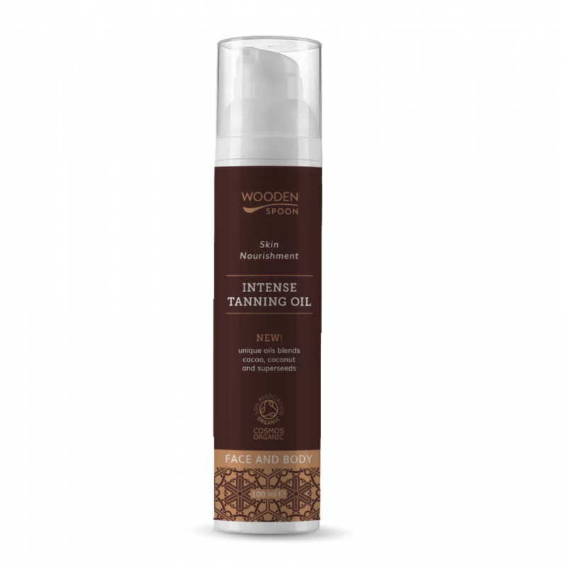 Aceite natural de bronceado para cara y cuerpo 100ml