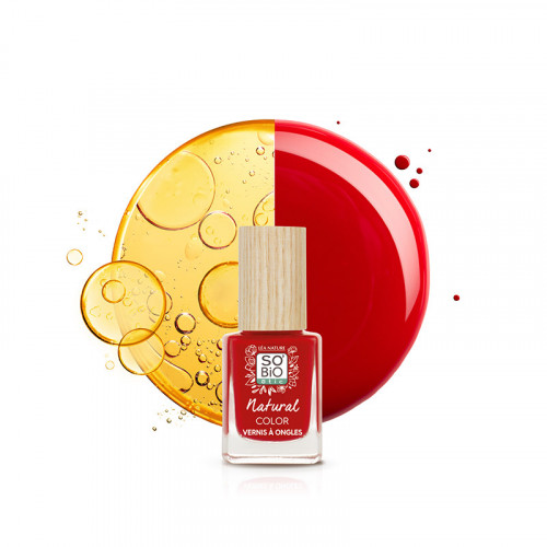 Esmalte de uñas, natural - 20 Rojo Esencial 11ml