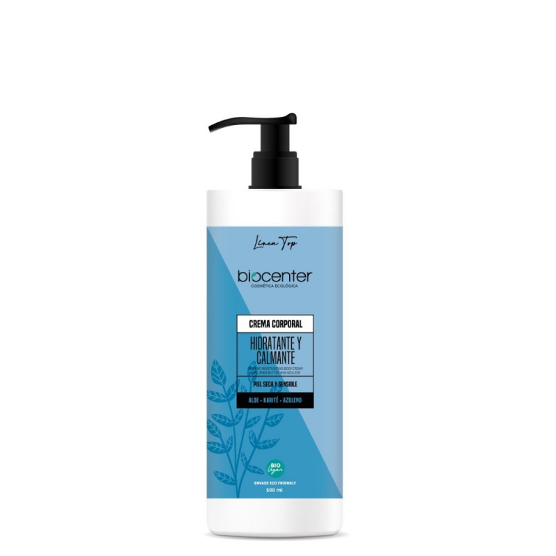 Crema Corporal Hidratante y Calmante Piel Seca y Sensible &middot; 500 ml