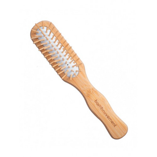 Cepillo de bambú desenredante