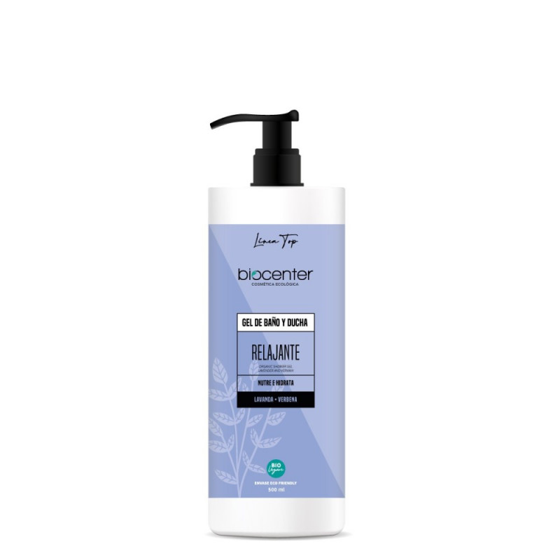 Gel de baño y ducha ecológico Relajante , línea Top Eco Friendly 1000 ml - Gel de baño y ducha ecológico Relajante , línea Top Eco Friendly 1000 ml -