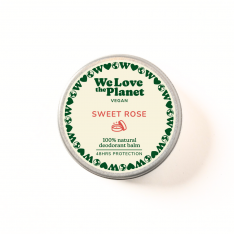 Desodorante vegano en Crema Sweet Rose 35g