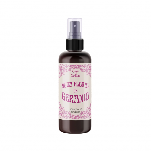 Agua floral o Hidrolato de Geranio 100 ml