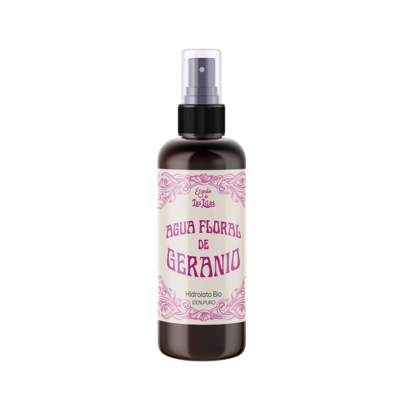 Agua floral o Hidrolato de Geranio 100 ml