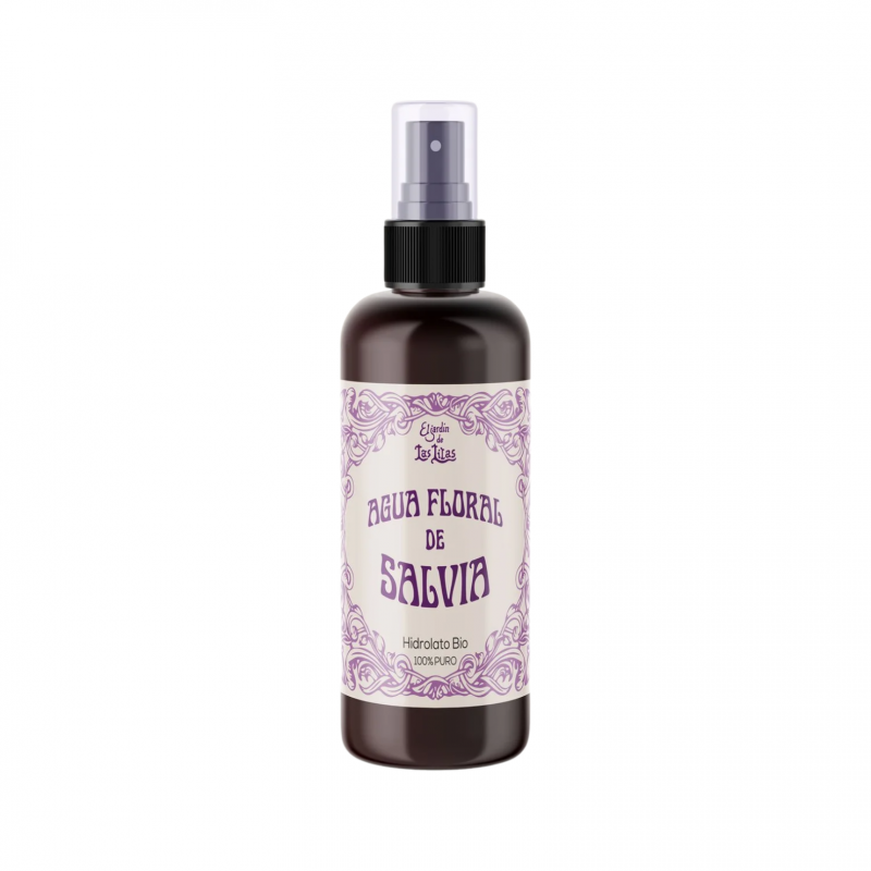 Agua floral o Hidrolato de Salvia 100 ml