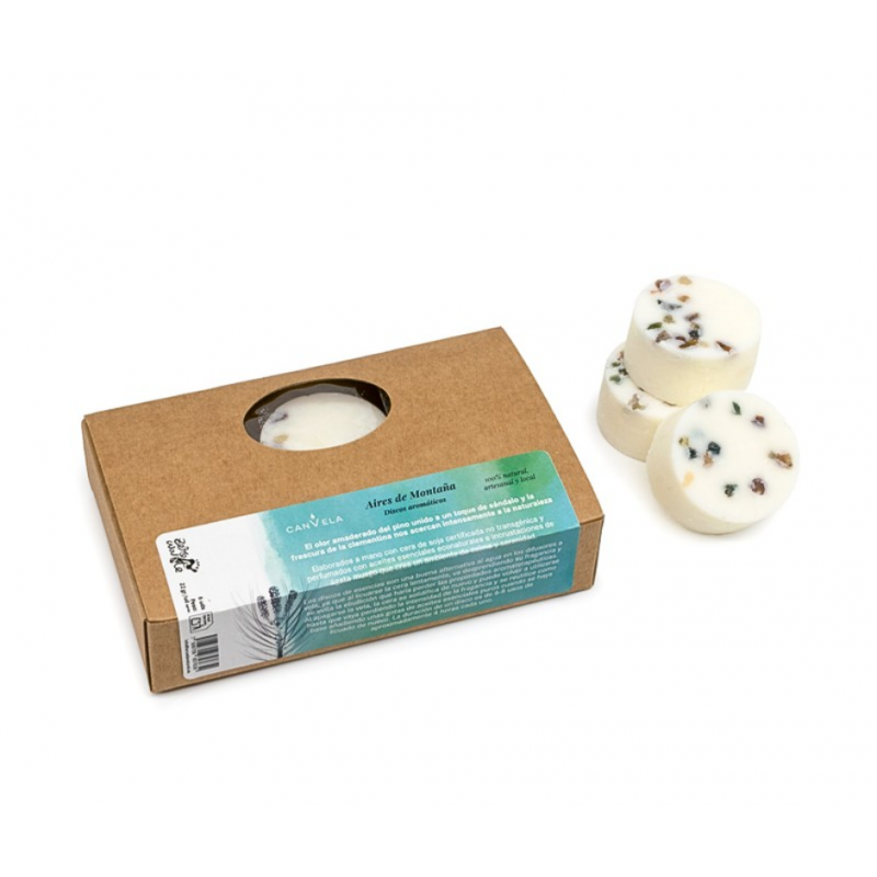 Discos Arom&aacute;ticos Aires de Monta&ntilde;a 6 uds