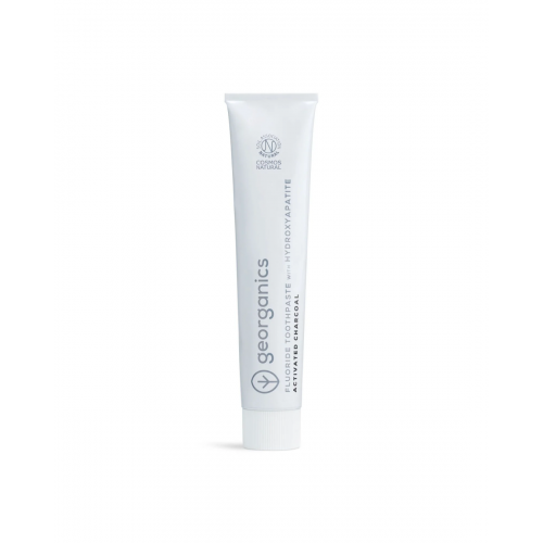 Pasta Dental con Hidroxiapatita, Carbón Activado y Flúor 75 ml