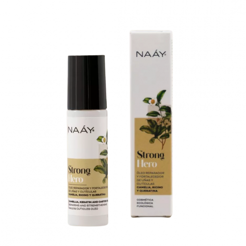 Strong Hero · Óleo reparador y fortalecedor de uñas y cutículas · 10 ml
