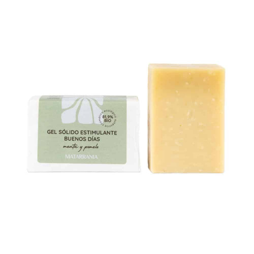 Gel sólido estimulante "Buenos Días" · 100 g