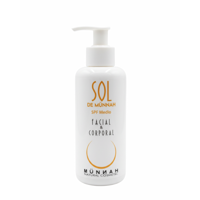 Sol de M&uuml;nnah Facial y Corporal &middot; 200ml