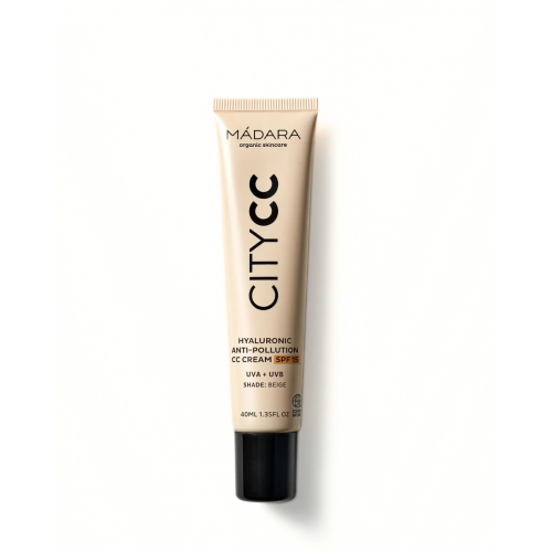 City CC · CC Cream Hyaluronic Anti-Pollution FPS15 · Beige · 40 ml