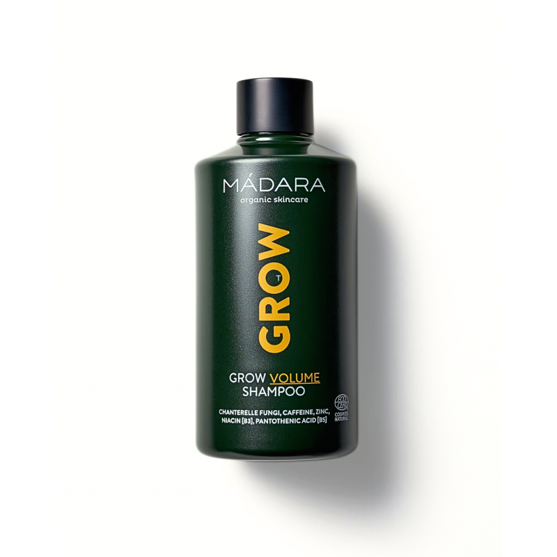 Grow &middot; Champ&uacute; Volumen con Cafe&iacute;na y Rebozuelos N&oacute;rdicos &middot; 250ml