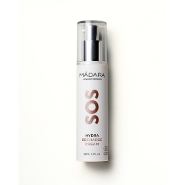 Mádara SOS Hydra Recharge – Crema Hidratante Intensa Piel Seca y Deshidratada 50 ml