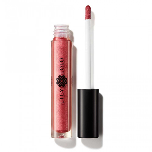 Brillo de Labios Bitten Pink · Rosa Rubí Shimmer · 4ml