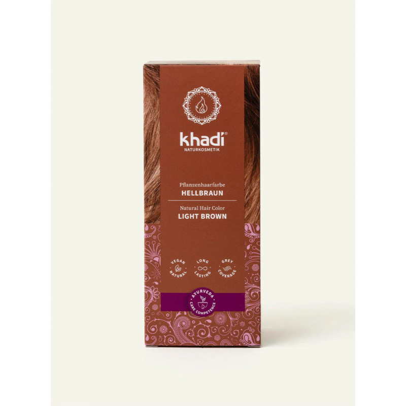 Casta&ntilde;o Claro &middot; Tinte Vegetal Marr&oacute;n C&aacute;lido &middot; 100 g