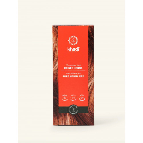 Henna Pura · Coloración Vegetal Roja Intensa · 100 g