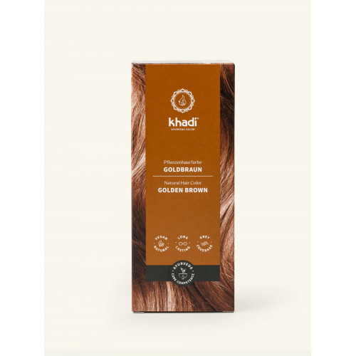 Castaño Dorado · Tinte Vegetal Reflejos Dorados · 100 g